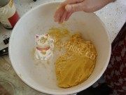 诱人芝士饼干做法图解4)
