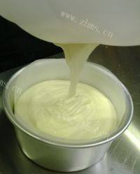 易做的轻乳酪蛋糕做法图解6)