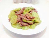 家常菜肉片炒黄瓜