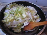 小白菜炖豆腐做法图解6)