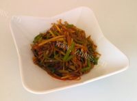 美味鱼香素三丝做法图解14)