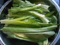 蒜香油麦菜做法图解1)