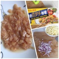 美味的鸡肉咖喱饭做法图解1)