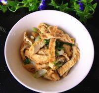 家常菜油豆腐炒青菜