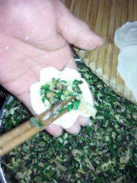 自己做的韭菜饺子做法图解8)