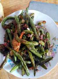家常菜干煸豆角
