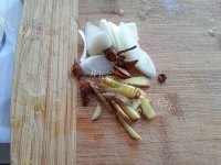 家常菜肉片四季豆做法图解3)