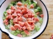 美味的豆角炝锅面