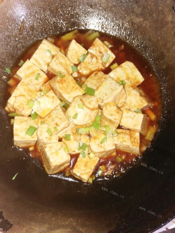 珍馐美味的香辣豆腐