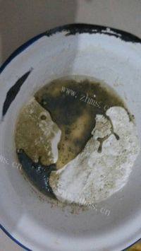 自制抹茶红豆酥做法图解3)