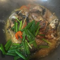 家常菜红烧秋刀鱼
