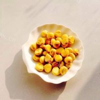 小米栗子粥做法图解5)