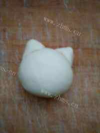 可爱的hello kitty馒头做法图解6)