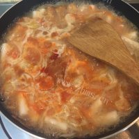 香喷喷的韩式炒年糕做法图解10)