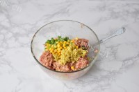 美味蔬香肉丸做法图解4)
