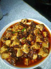 家常菜麻婆豆腐