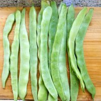家常菜豆角丝炒肉做法图解1)