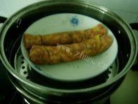 家常菜豆腐皮卷肉做法图解5)