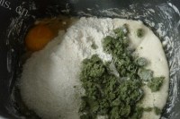 自制艾草红豆包做法图解1)