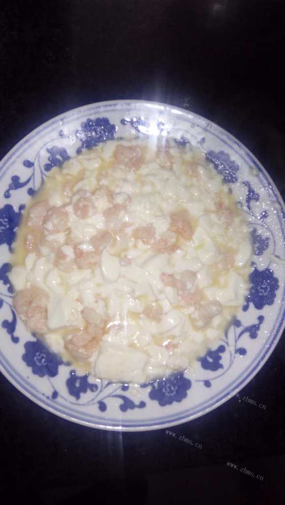 虾仁炒豆腐