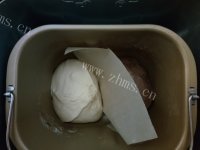 自制可可双色吐司做法图解3)
