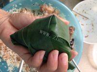 美味的闽南风味肉粽做法图解12)