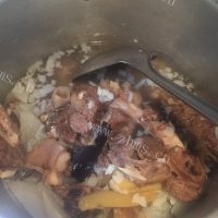 唇齿留香的羊肉汤面做法图解2)