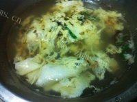 「自制」紫菜蛋花汤做法图解5)