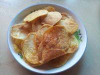自制油炸原味土豆片
