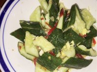 开胃的拍黄瓜做法图解7)