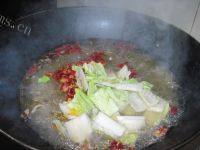 家常菜青菜粉丝汤做法图解8)