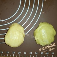 美味的抹茶萌兔曲奇做法图解6)