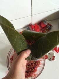 好吃的八宝蜜枣粽做法图解14)