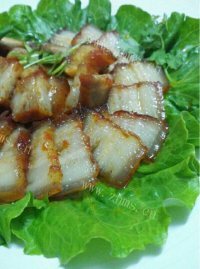 美味的蜜汁烤肉