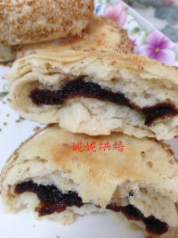 香喷喷的油酥糖火烧做法图解15)