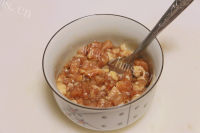 美味的青菜瘦肉粥做法图解7)