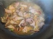 花菜炒腊肉做法图解8)