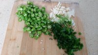 家常的香辣豆豉鱼苦瓜做法图解3)