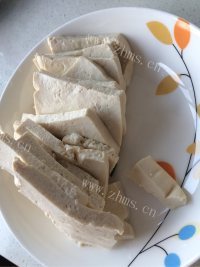 家常菜平菇烧豆腐做法图解1)