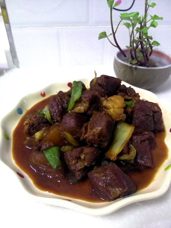 喷香的启东风味烧羊肉