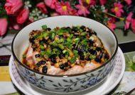 蒜蓉豆豉蒸三文鱼做法图解6)