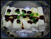 家常肉末蒸豆腐做法图解2)