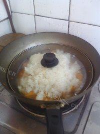 自制南瓜饭做法图解7)