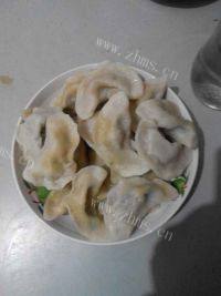 自己做的韭菜猪肉水饺