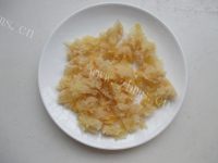 好吃的菠菜根炒银耳做法图解3)