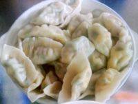 自己做的玉米饺子