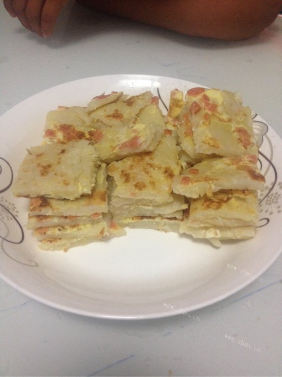 家常土豆丝鸡蛋煎饼
