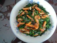 韭菜炒虾-懒人版