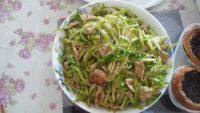 家常菜蒜苗炒鸡蛋