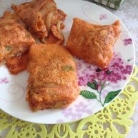 自制泡菜饼
